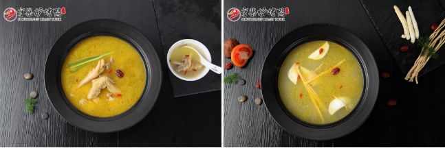 酸萝卜鸭掌翅汤 &十益养生汤 酸萝卜鸭掌翅汤 &十益养生汤