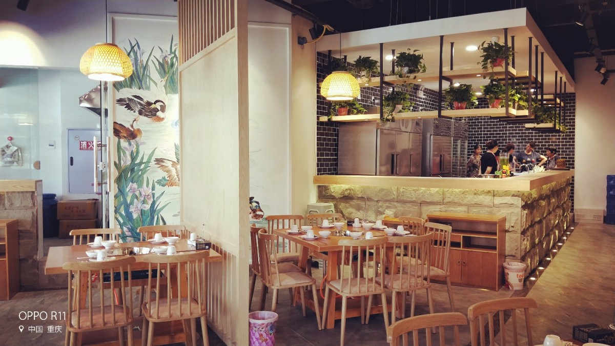 守柴炉北京烤鸭加盟店效果图